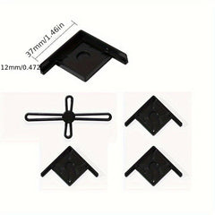 Fish Tank Bottom Corner Protection Plastic Bracket Glass Angl