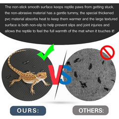 Non Adhesive Reptile Terrarium Carpet Base for Reptiles - 70 Inch