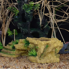Turtle Basking Platform Resin Dock & Hiding Cave