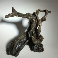 Aquatic Retreat Tree Stump Aquarium Decoration Sunken Wood Fish Hideaway