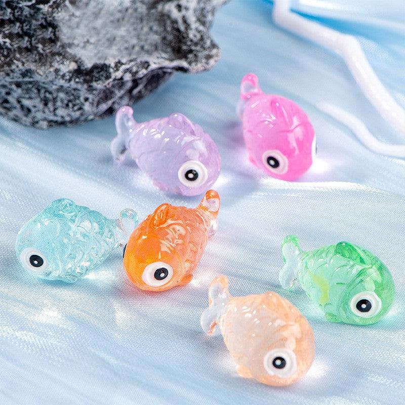 Luminous Mini Artificial Fish for Fish Tanks and Garden Decor