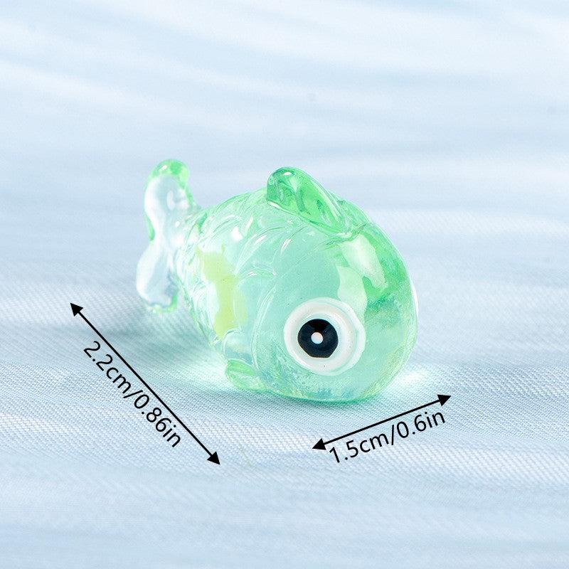 Luminous Mini Artificial Fish for Fish Tanks and Garden Decor