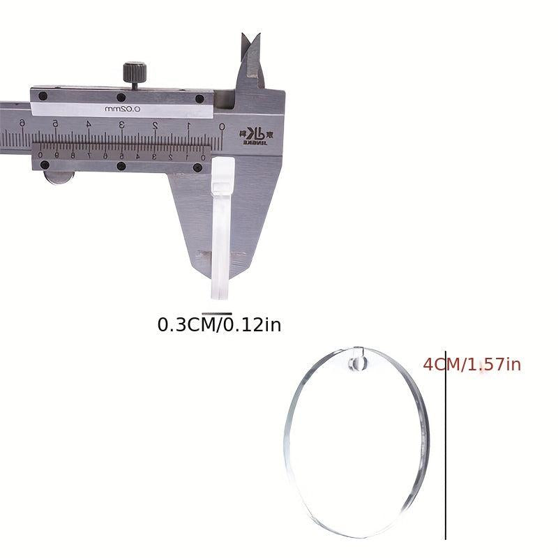 Circle Fish Exercise Mirror Double Sided Aquarium Training Mirror