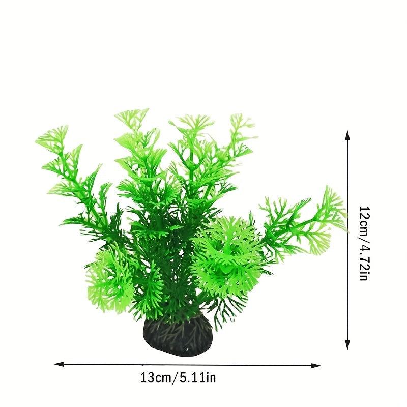 6pcs Artificial Aquatic Plants for Vibrant Aquarium Landscape