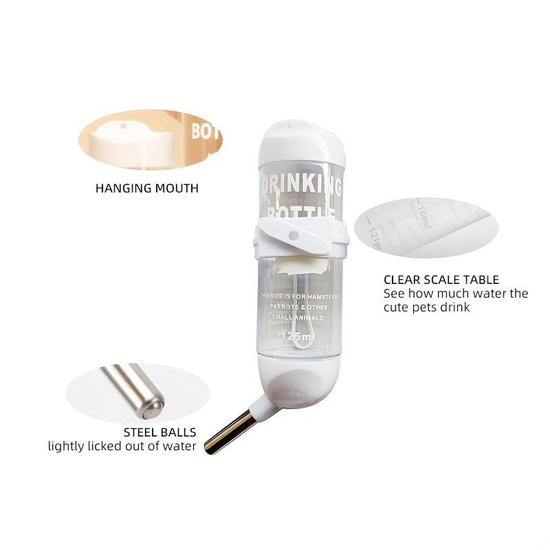 Leak Proof Small Pet Water Bottle for Hamsters and Chinchillas