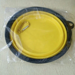 1pc Portable Extra Large Dog Bowl Foldable Silicone Pet Travel Bowl