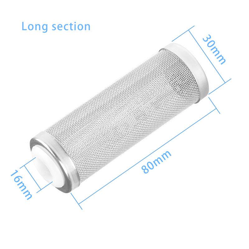 Fish Tank Filter Stainless Steel Inlet Mesh Shrimp Nets