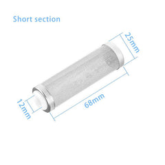 Fish Tank Filter Stainless Steel Inlet Mesh Shrimp Nets