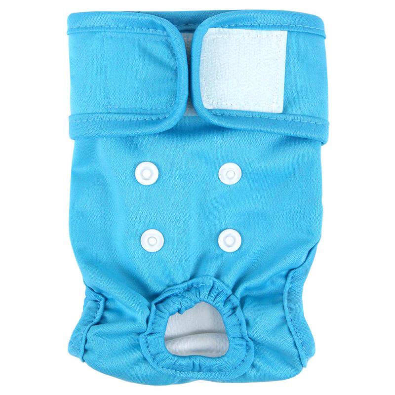 Washable Female Dog Diapers Reusable Pet Diapers For Small Medium Dogs