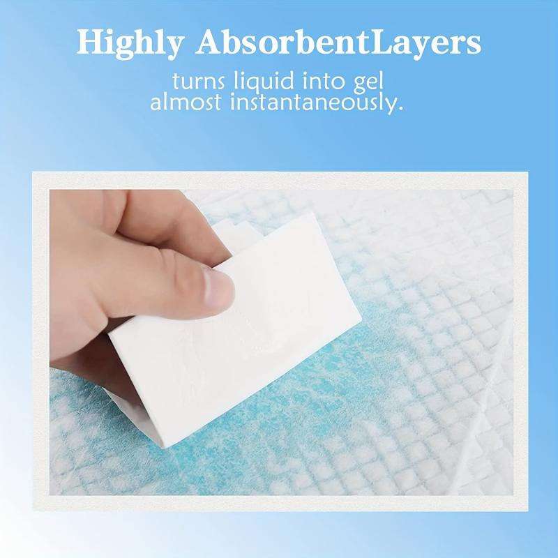 10pcs Pet Toilet Training Pads for Small Animals 44 X 33 cm