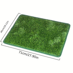 Dog Grass Pad Mat Outdoor Training Washable Breathable