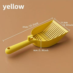 Cat Litter Scoop with Hanging Hook Deep Shovel Pet Cleaning
