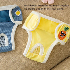 Cartoon Graphics Dog Diapers High Absorbency