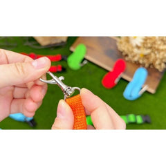 Adjustable Bunny Rabbit Harness And Leash Set For Small Pets - Fruit Pattern