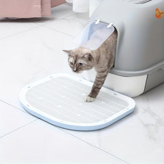 Double Layer Cat Litter Mat Urine Proof Litter Trapping Mat Easy to Clean