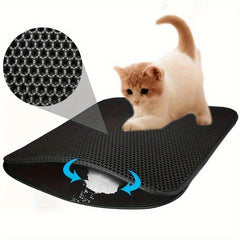 Waterproof Cat Litter Mat Easy To Clean Non Slip Cat Mat