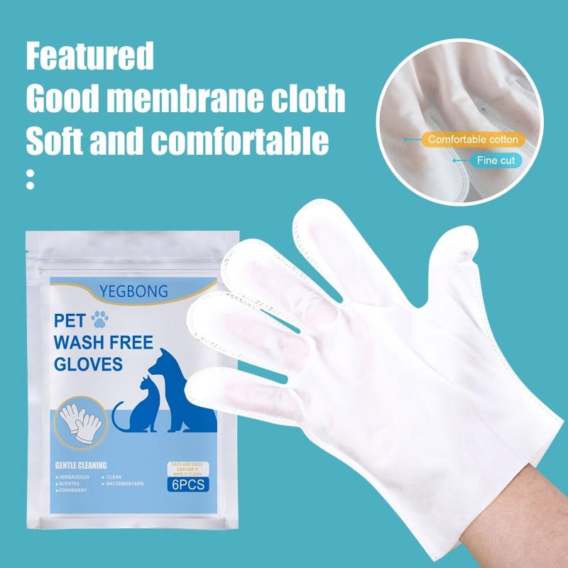 Pet Hair Remover Mitt Disposable Cleaning Gloves for Dogs and Cats