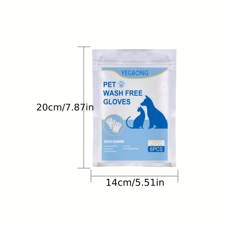 Pet Hair Remover Mitt Disposable Cleaning Gloves for Dogs and Cats