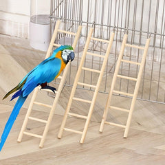 5pcs Parrot Wooden Toy Hamster Climbing Ladder