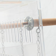 Wooden Swing Toy for Pet Bird Cage