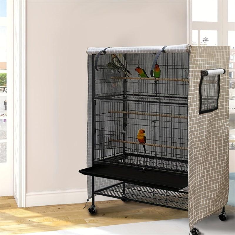 Bird Cage Cover Oxford Cloth Waterproof Dustproof Outdoor Accessories For Parrot