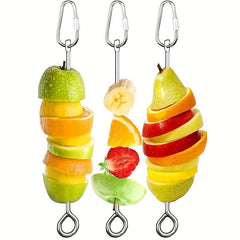 Stainless Steel Bird Skewer for Parrots and Cockatoos