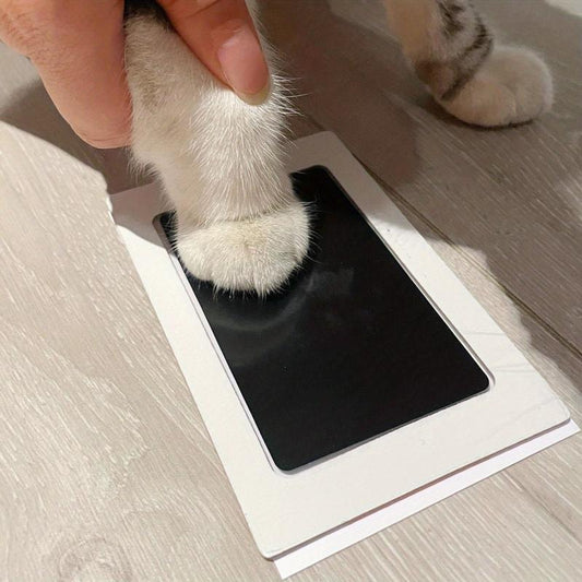 Pet Footprint Ink Pad for Dogs and Cats - Create Lasting Memories