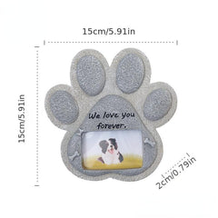 Personalized Pet Memorial Stone & Photo Frame