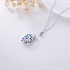 Tree of Life Heart Urn Necklace Memorial Keepsake