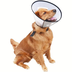 Translucent Pet Cone Collar Anti Scratch Dog Recovery Collar