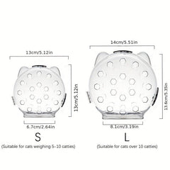 Cat Muzzle Mask Protective Cover Anti-bite Cat Space Head Cover