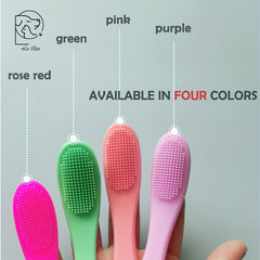 Soft Silicone Pet Finger Brush Dog Teeth Cleaning Brush