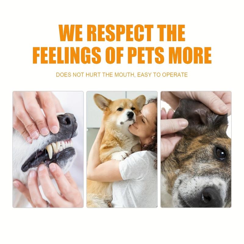 Dog Dental Care Tartar Reducing Finger Wipes