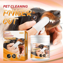 Dog Dental Care Tartar Reducing Finger Wipes