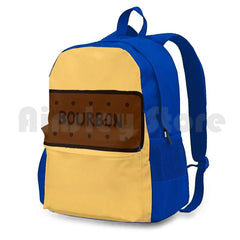 Chocolate Bourbon Biscuit Hiking Backpack Waterproof Camping Travel