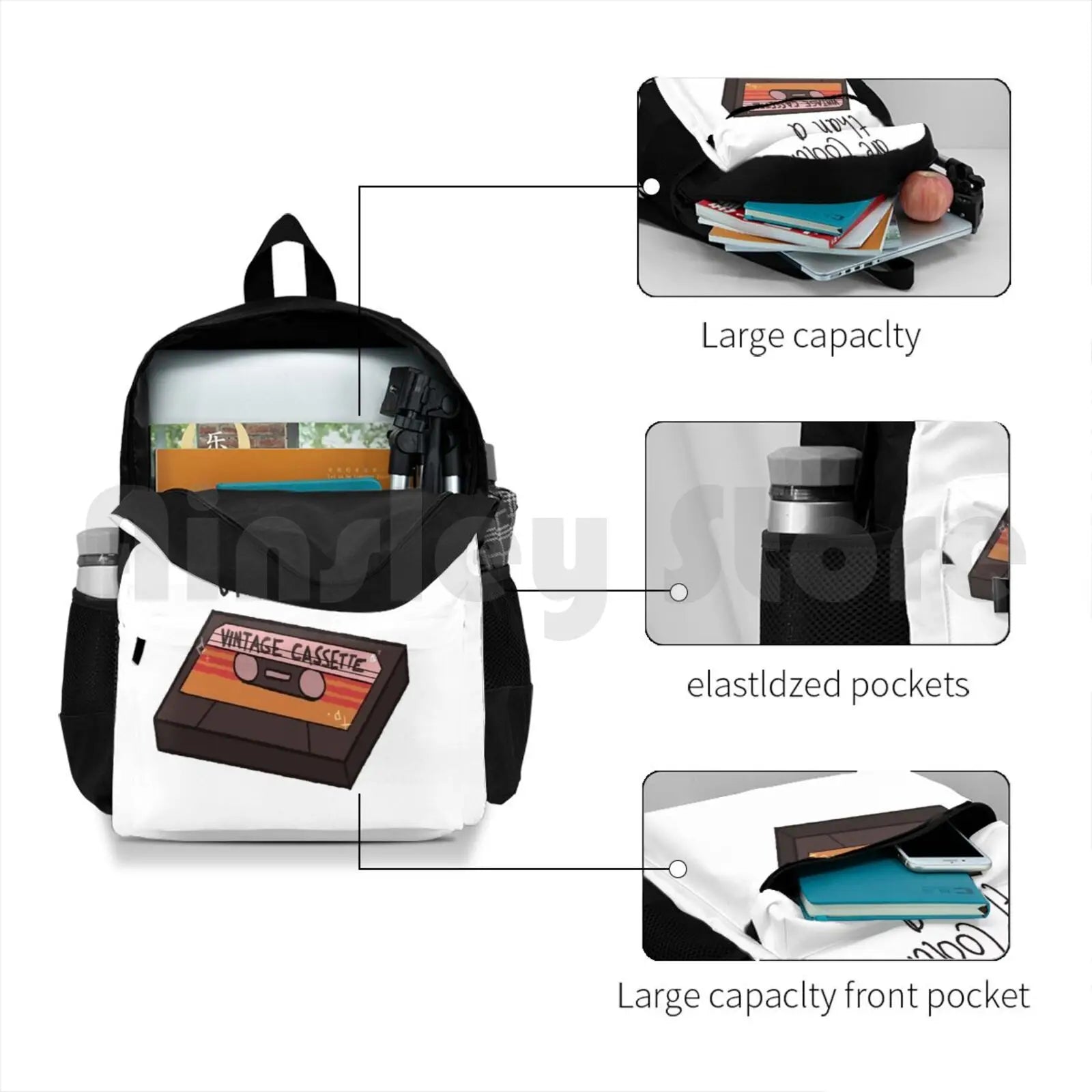 Outdoor Hiking Backpack Waterproof Camping Travel Be More Chill