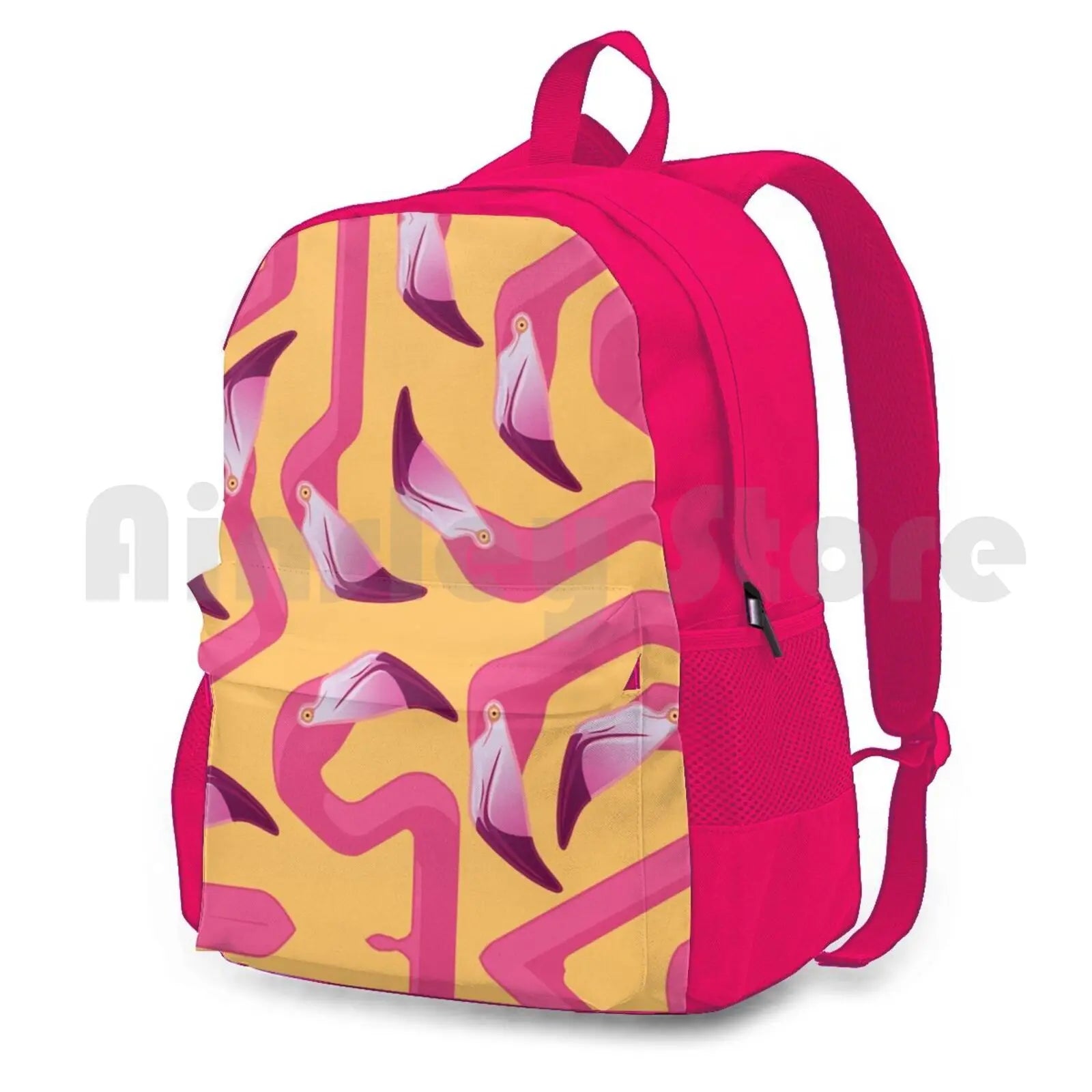 Flamingo Maze Hiking Backpack Waterproof Camping