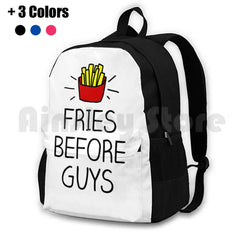 Fries Before Guys-In Outdoor Hiking Backpack Waterproof Camping Travel
