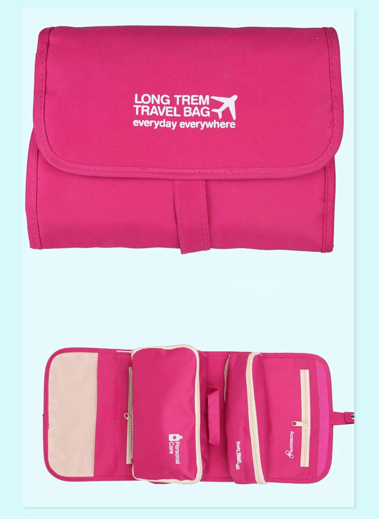 Cosmetic Storage Bag for Women, Wash Makeup Travel Camping Overnight Storage