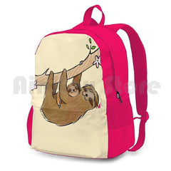 Sloth Hiking Backpack Waterproof Camping Travel