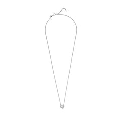 925 Silver Elevated Heart Necklace for Women Birthday Gift