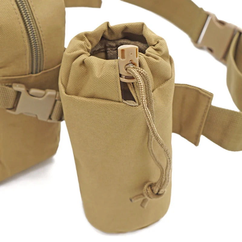 Camouflage Tactical Waist Bag Multi-purpose for Cycling Camping Hiking