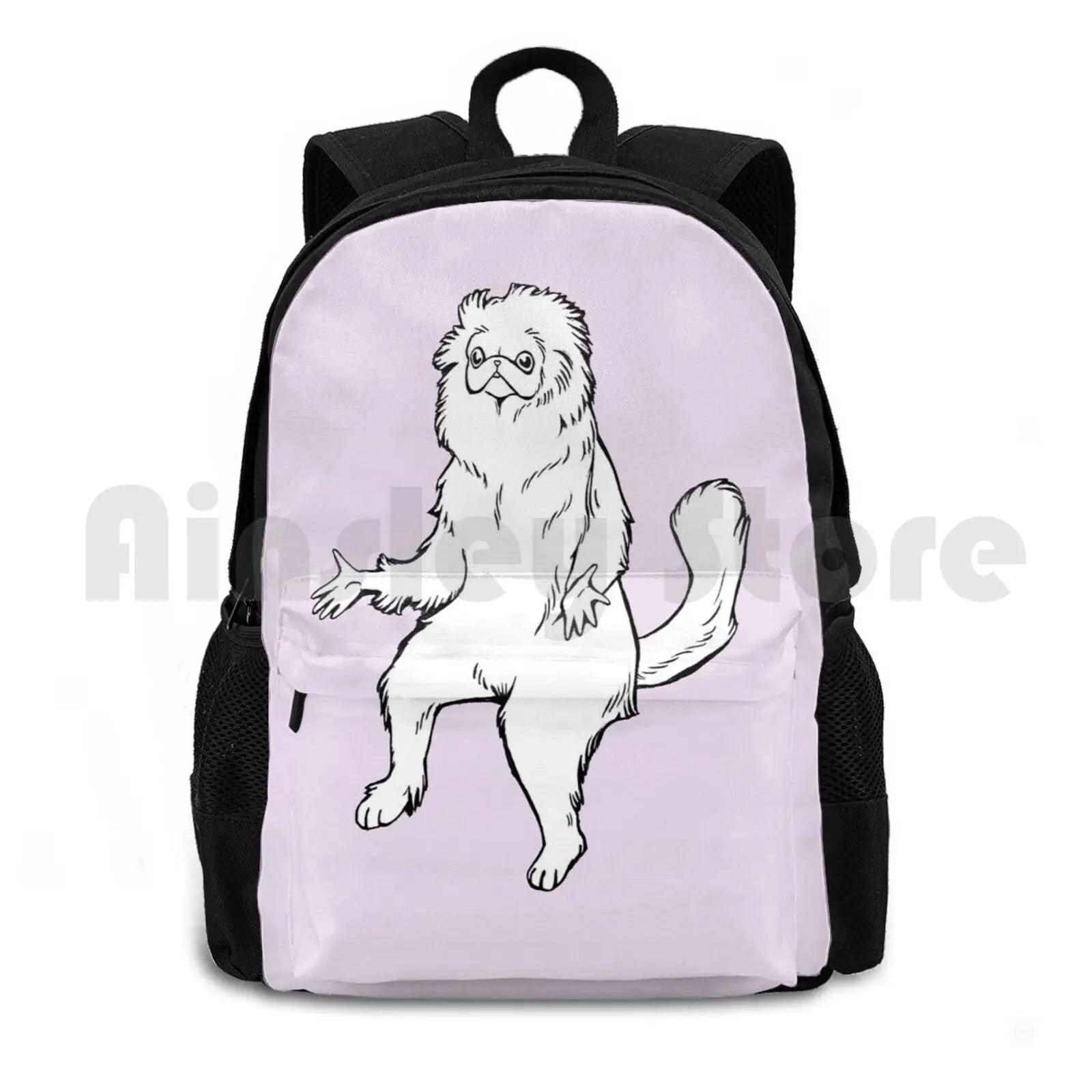 Persian Cat Guardian Outdoor Hiking Backpack Waterproof Camping Travel