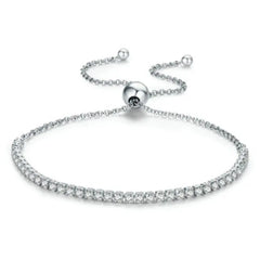925 Silver Moissanite Diamond Bracelet
