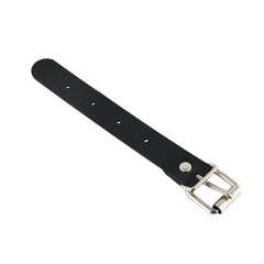 Leather Snap Choker Collar Extender - Necklace Extension Buckles