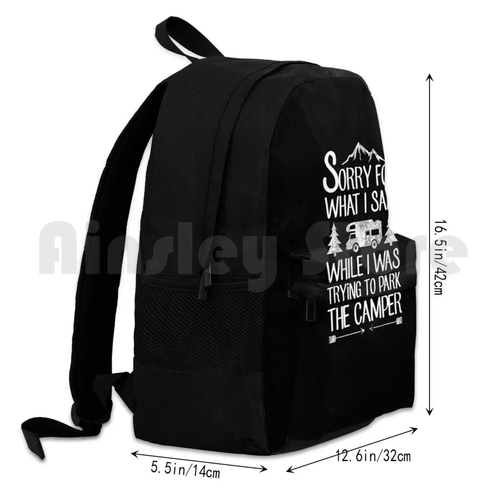 Outdoor Hiking Backpack Waterproof Camping Travel Sorry For What I Said