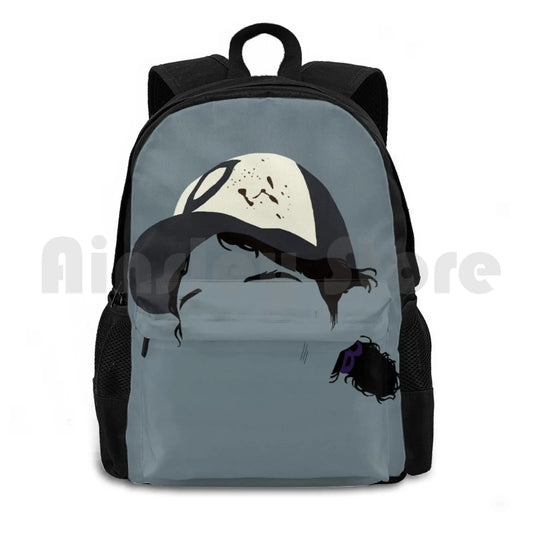 The Walking Dead-Clementine Outdoor Hiking Backpack Waterproof Camping