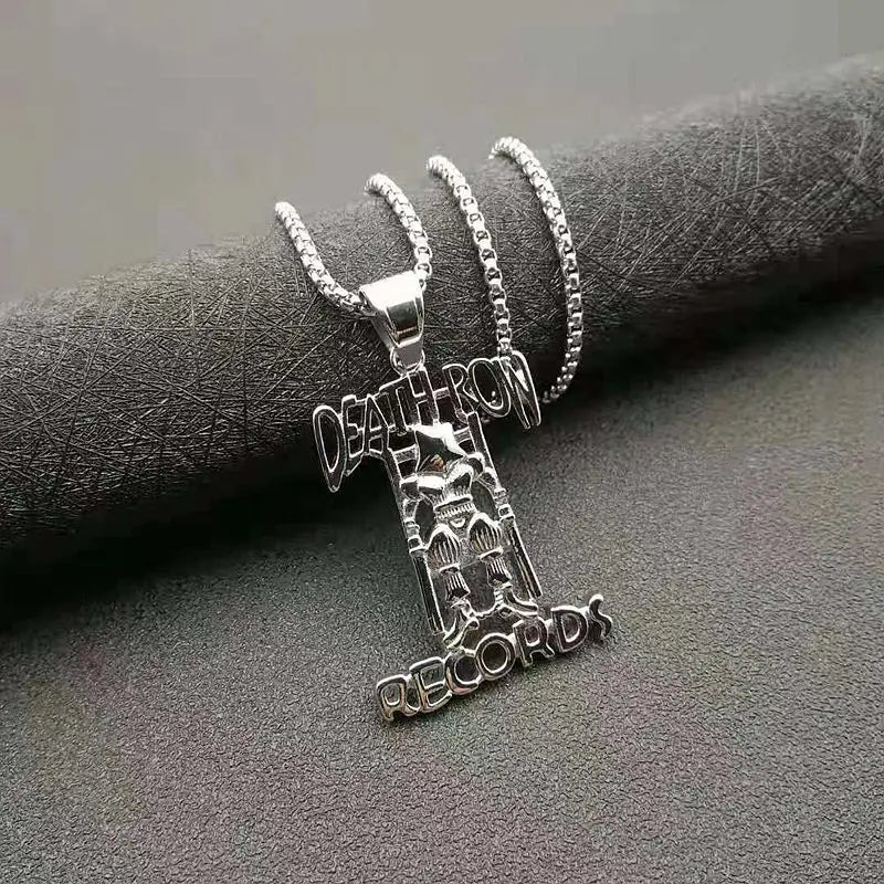 Men's Titanium Steel Prisoner Necklace Pendant