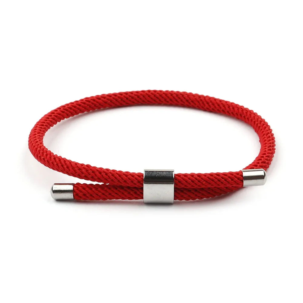 Red String Transit Bracelets for Couples