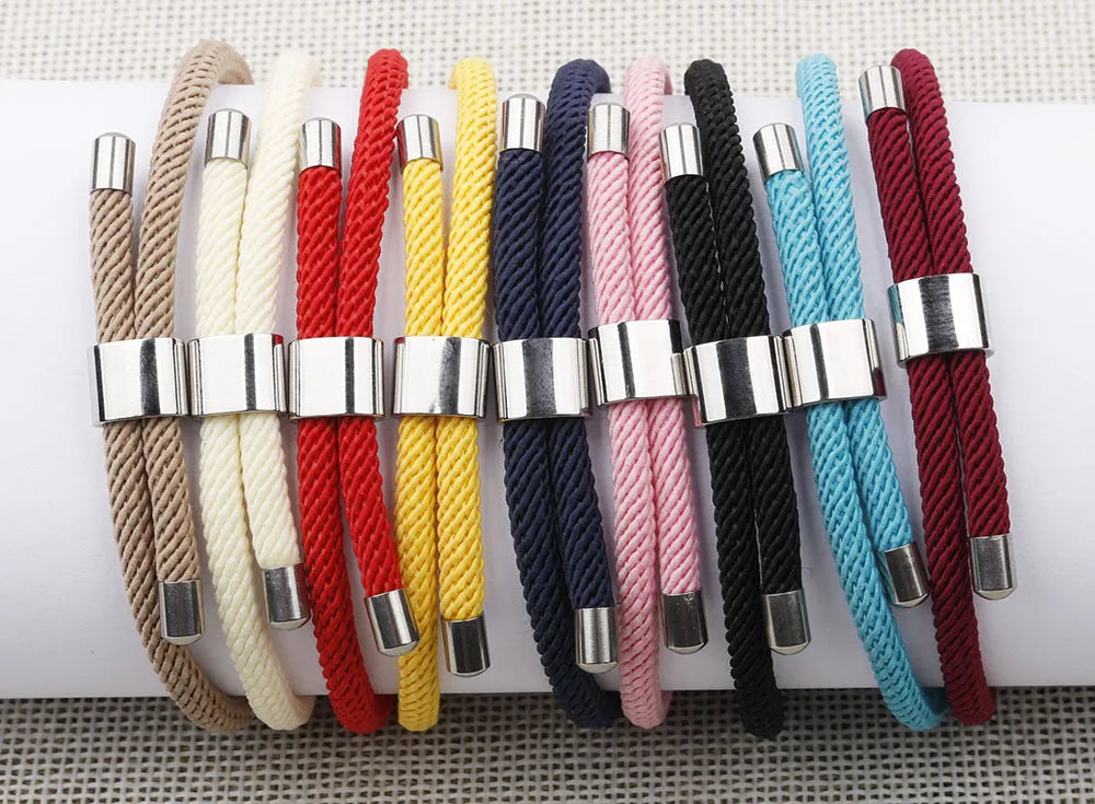 Red String Transit Bracelets for Couples